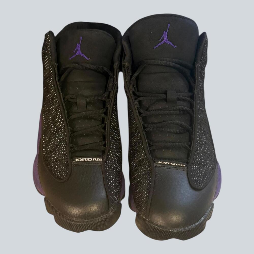 Jordan 13 Retro Court Purple Sneakers - Size 8.5